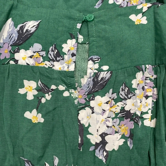 Jaase Green Floral Pant Jumpsuit small - Picture 10 of 11